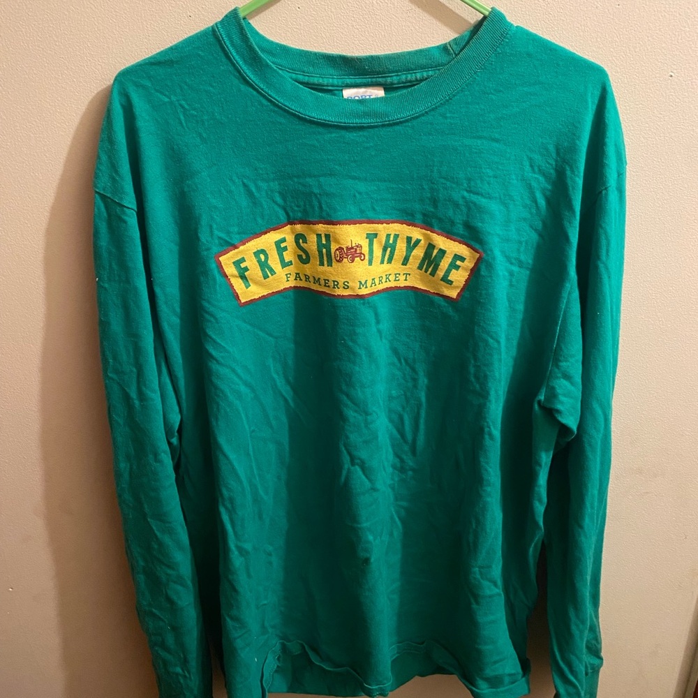 Fresh Thyme long sleeve shirt